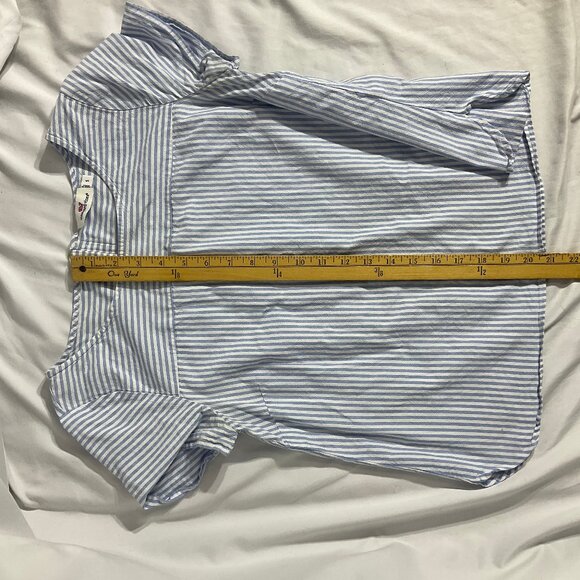 Vineyard Vines Sz S Blue & White Stripe Top - Picture 12 of 15